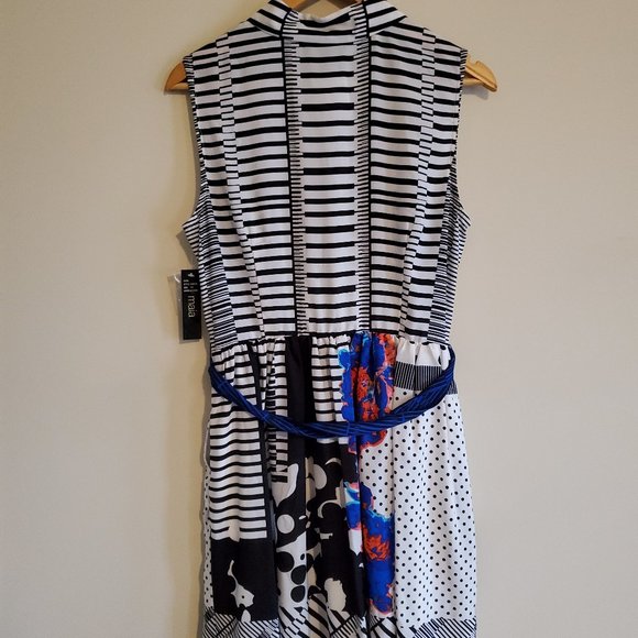Maia pattern sleeveless dress size 12 NTW - Picture 10 of 15